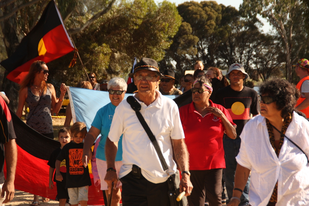 Photos Nyoongar Tent Embassy Marches On Government House Green Left