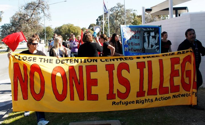 Emotional Refugee Rights Protest Marks Tampa Scandal Green Left 5888
