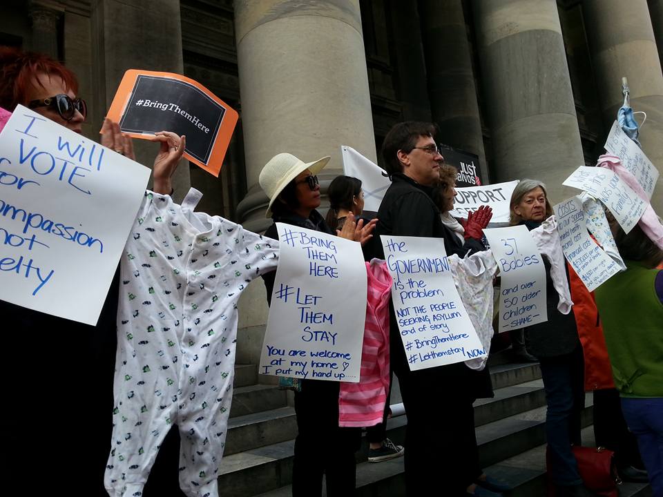 Refugee rights rally Adelaide Aug 2016