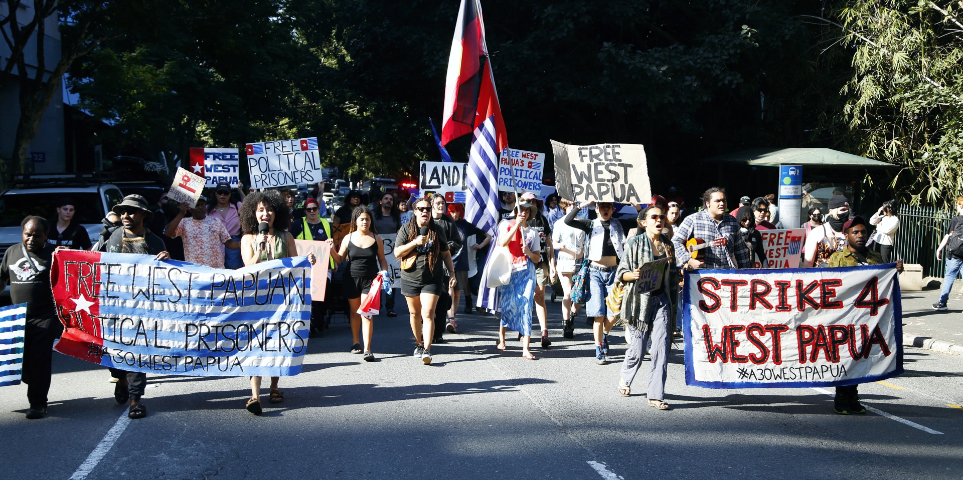 School strike for West Papua, Magan-djin/Brisbane, August 30