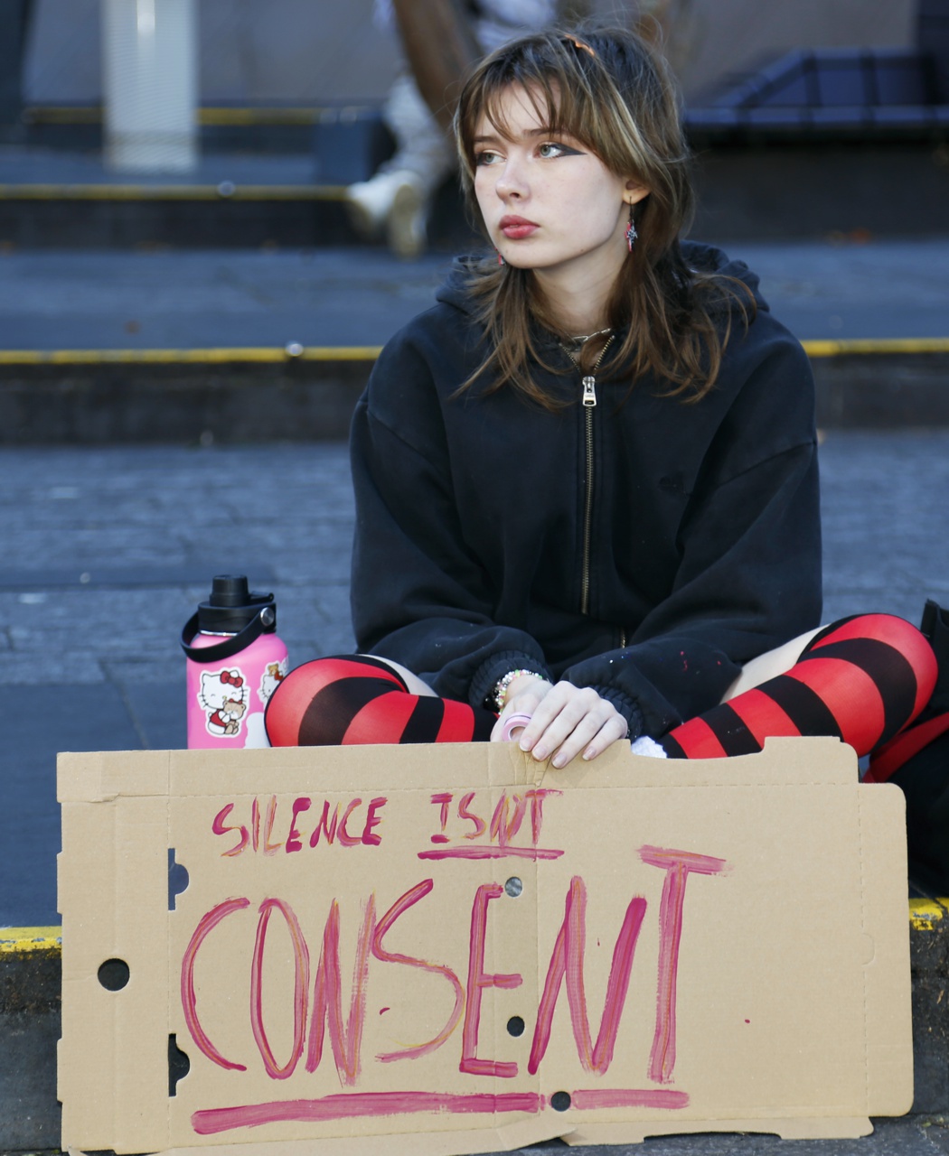 Brisbane protest against violence