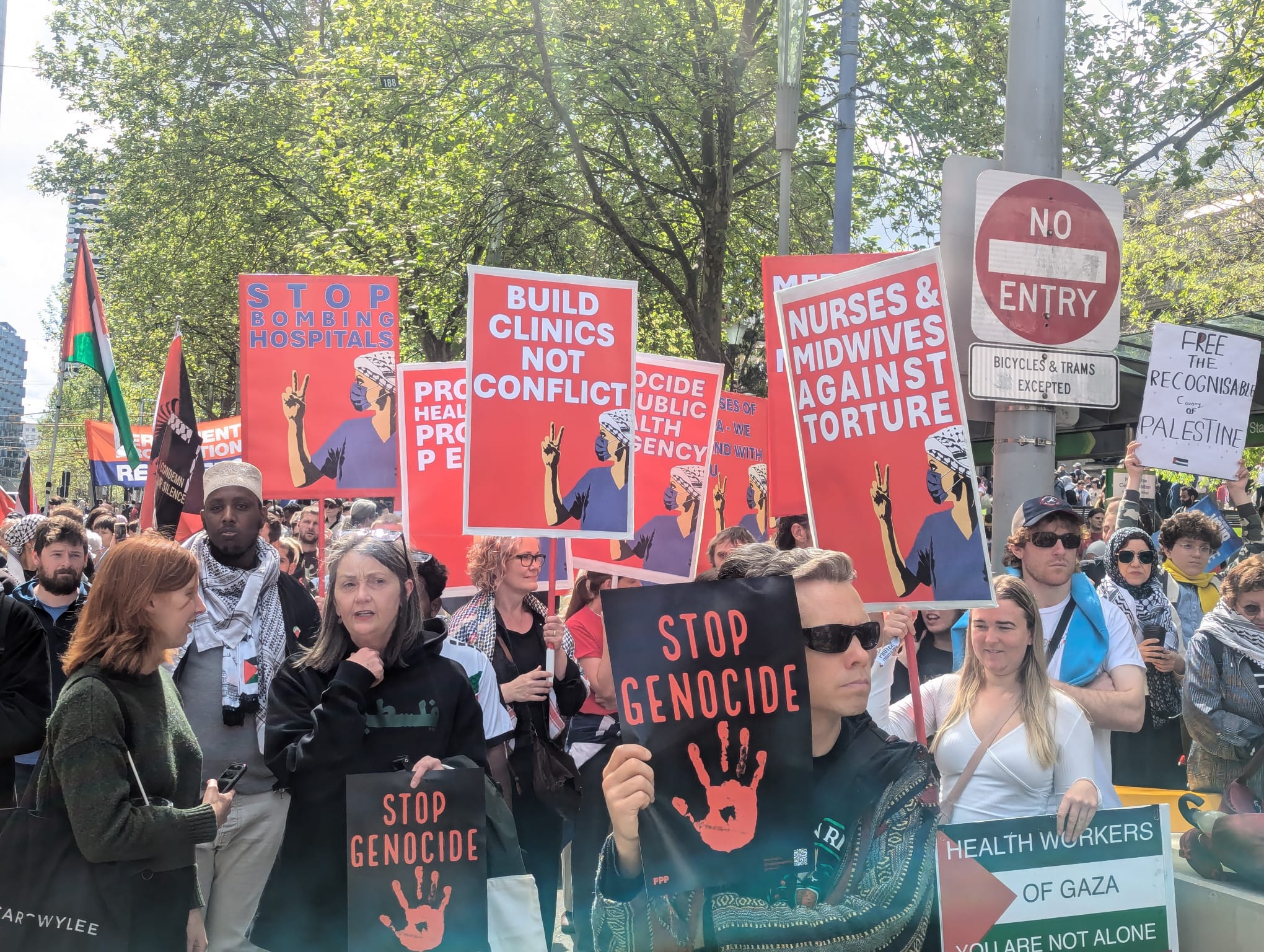 Stop Israel's genocide, Naarm/Melbourne, September 22