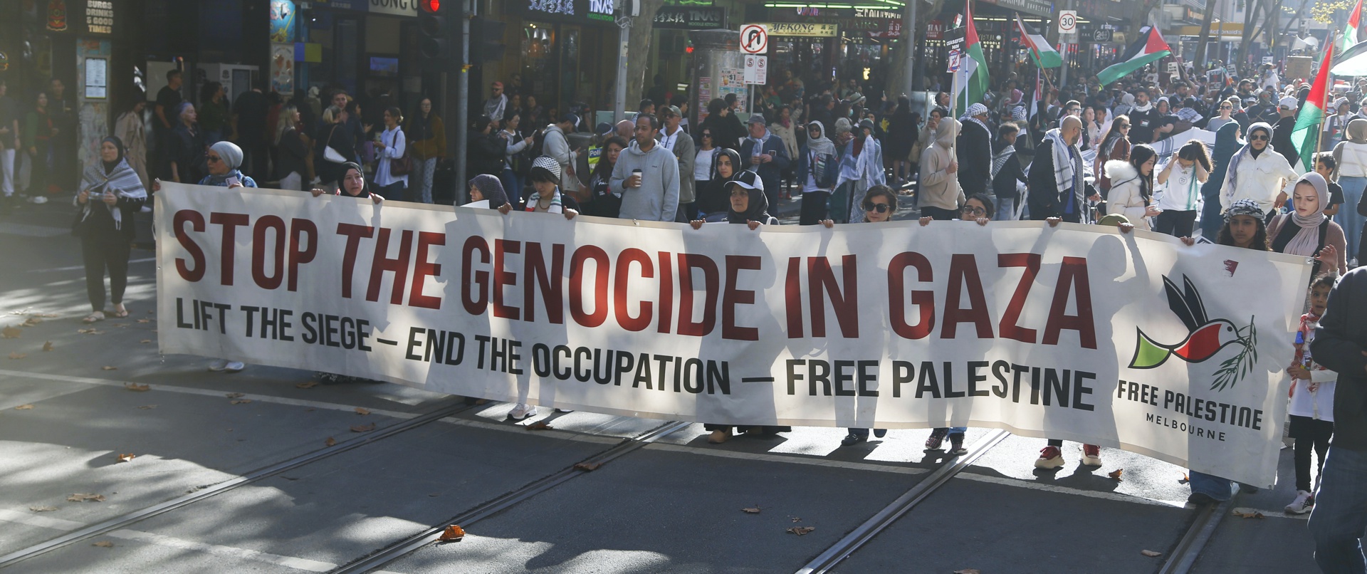 Stop the genocide, Naarm/Melbourne, May 12