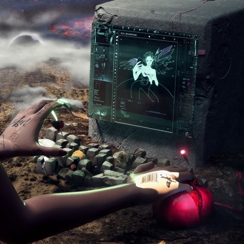 GRIMES - MISS ANTHROPOCENE album artwork GRIMES - MISS ANTHROPOCENE album artwork