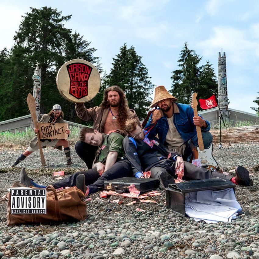 JASON CAMP AND THE POSERS - FIRST CONTACT album artwork JASON CAMP AND THE POSERS - FIRST CONTACT album artwork