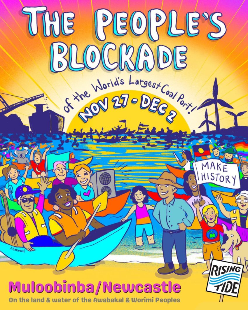 the people's blockade of the world's largest coal port