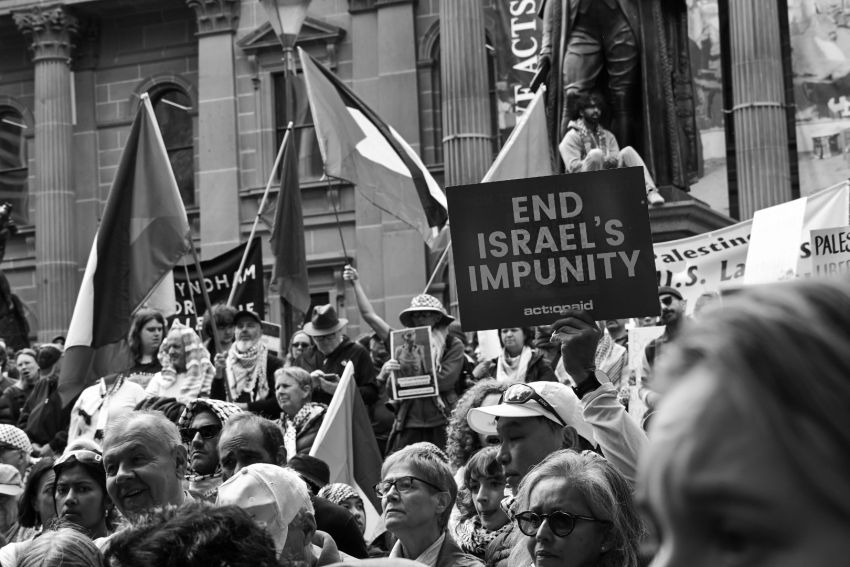 Melbourne protest for Palestine