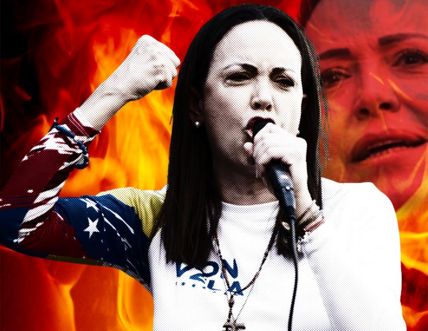 Machado on fire