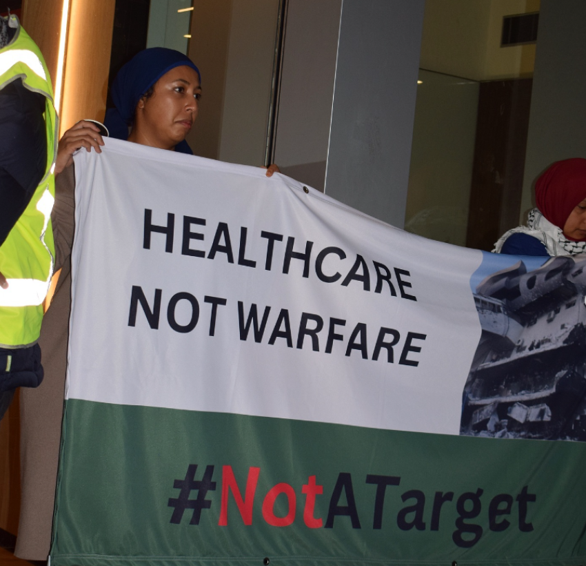 healthcare not warfar healthcare not warfare