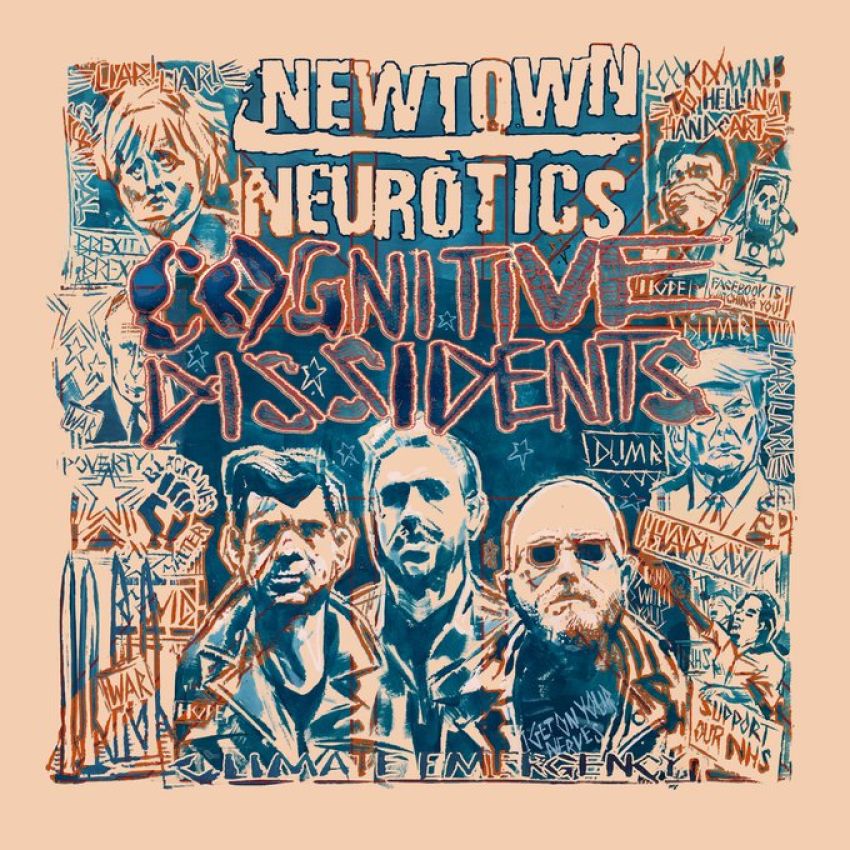 NEWTOWN NEUROTICS - COGNITIVE DISSIDENTS album artwork NEWTOWN NEUROTICS - COGNITIVE DISSIDENTS album artwork