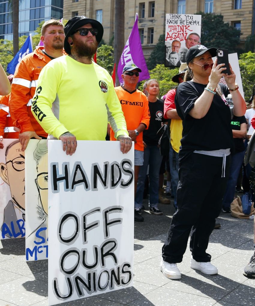 Hands off our union Hands off our union
