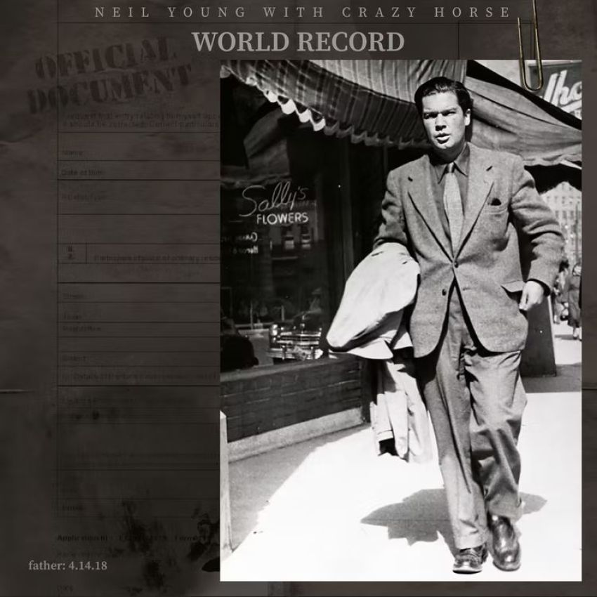 NEIL YOUNG - WORLD RECORD album artwork NEIL YOUNG - WORLD RECORD album artwork