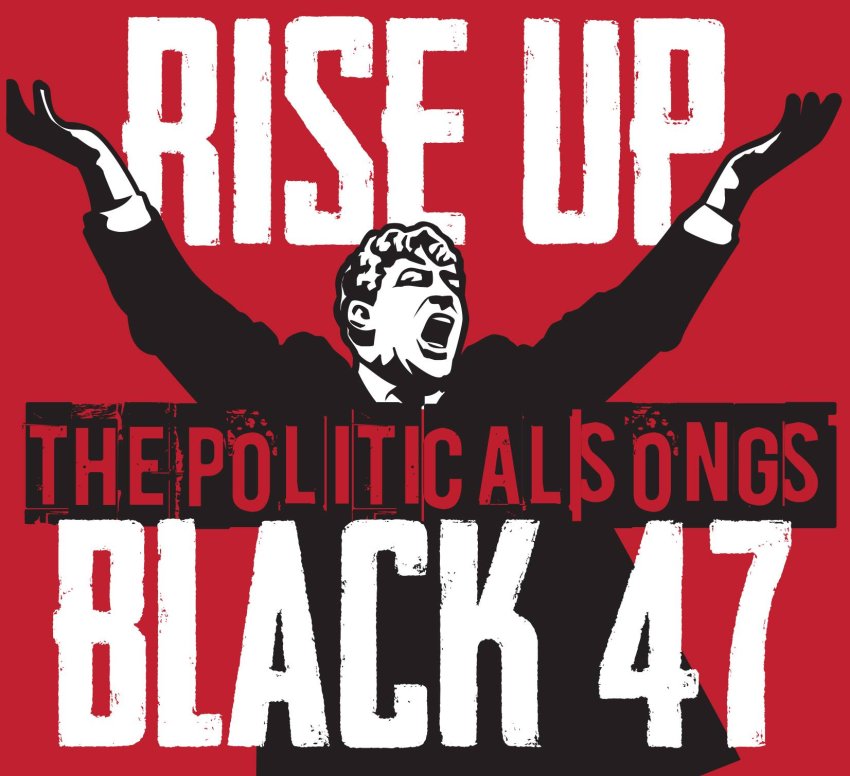 Rise Up album sleeve, Black 47.