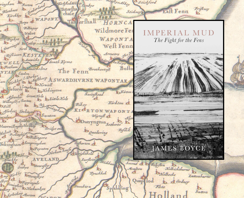 book cover with map in background