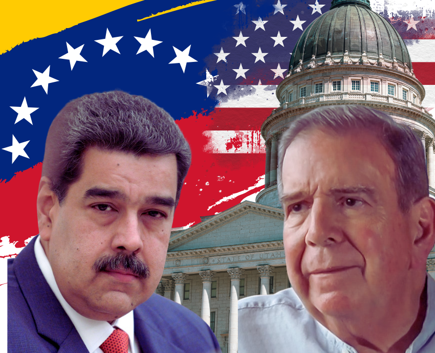 Nicolas Maduro and Edmundo Gonzales