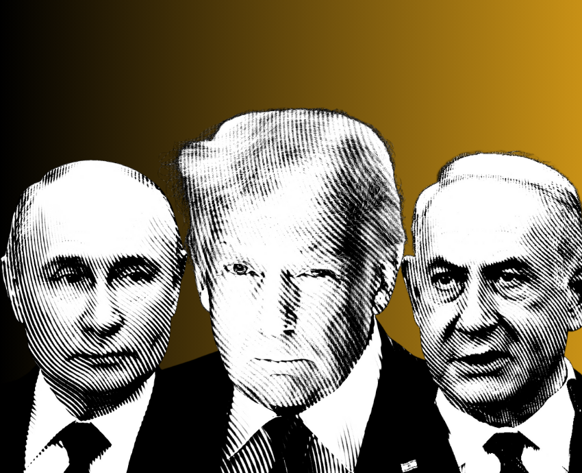 Putin Trump and Netanyahu