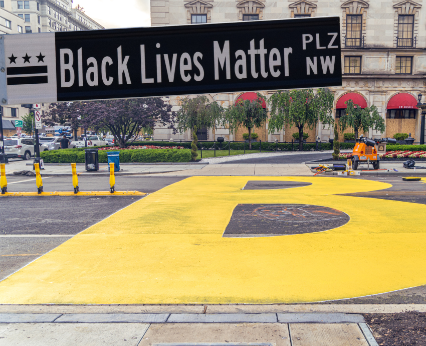 Black Lives Matter plaza