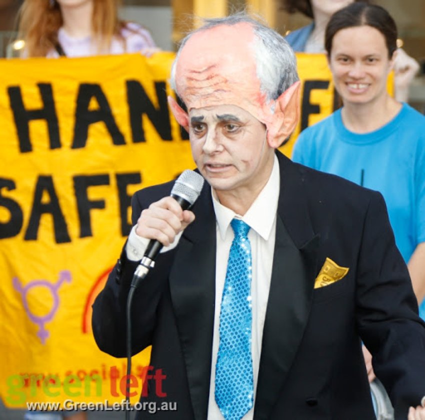 Save Safe Schools rally, Perth Jul 23, 2016.