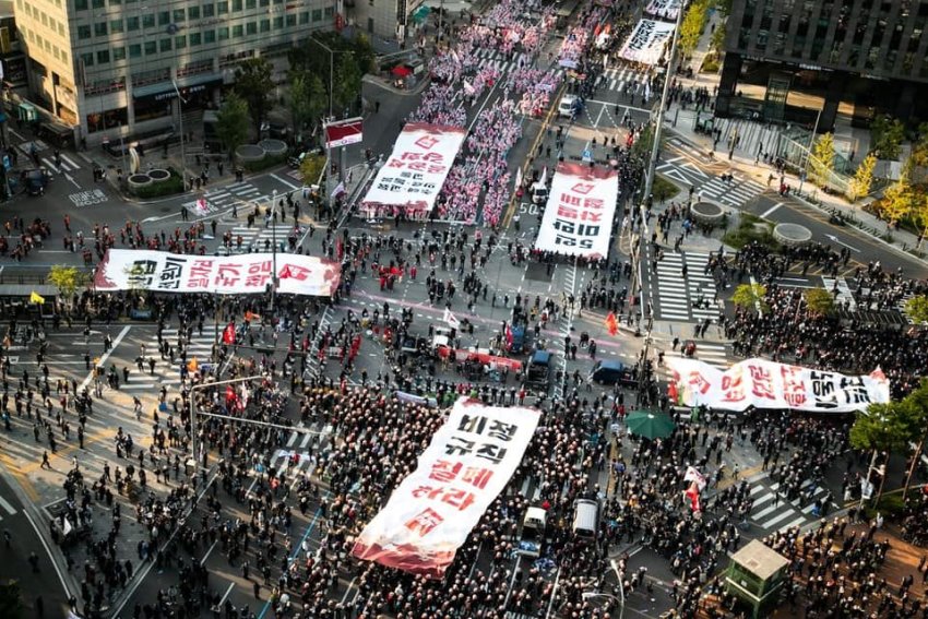 South Korea General Strike Answers ‘Squid Game’ | Green Left