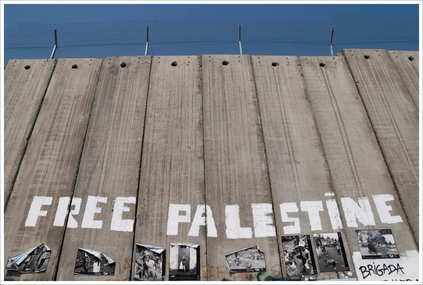 Apartheid wall in occupied Palestine