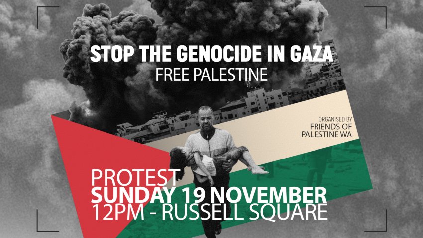 Rally for Palestine - Stop the Genocide in Gaza (Perth) | Green Left