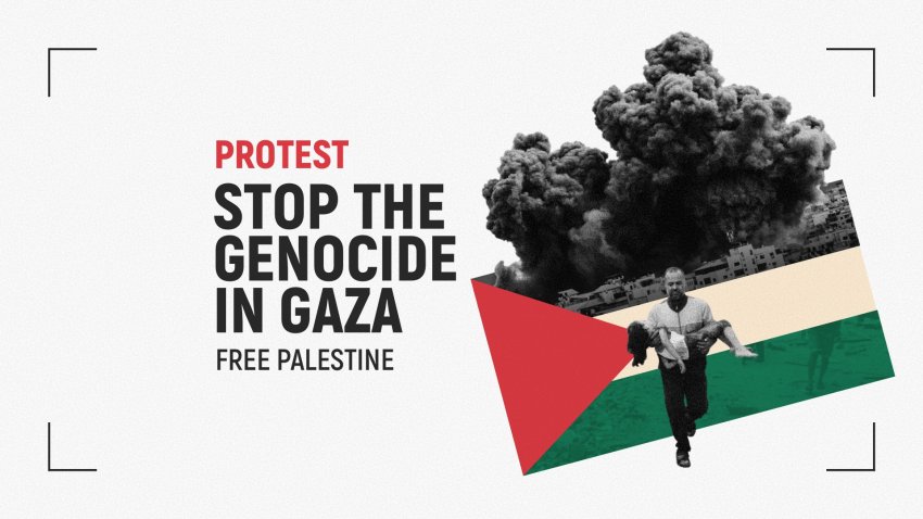 Protest: Stop The Genocide In Gaza! Free Palestine! | Green Left