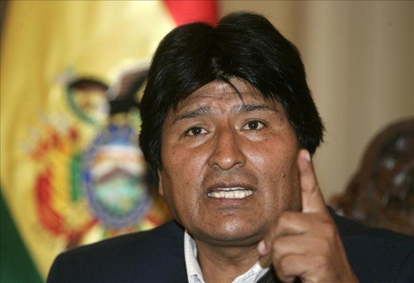 Evo Morales.