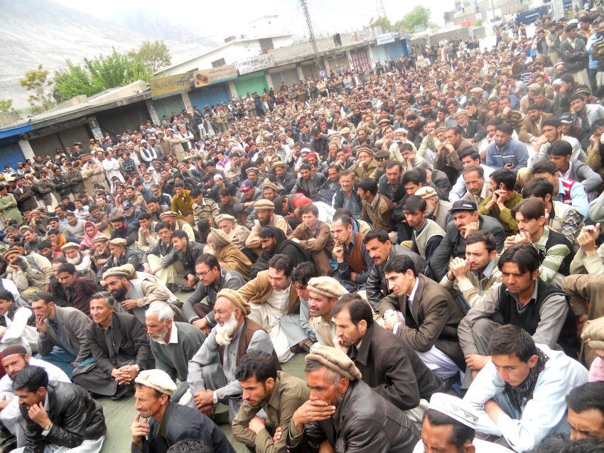 Protest sweep Pakistani occupied Gilgit Baltistan.