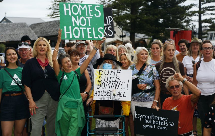 Byron Bay rallies for local housing