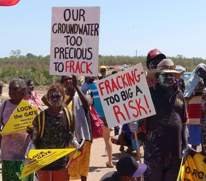 Launch of Frack-Free NT Roadshow, Katherine March 24.