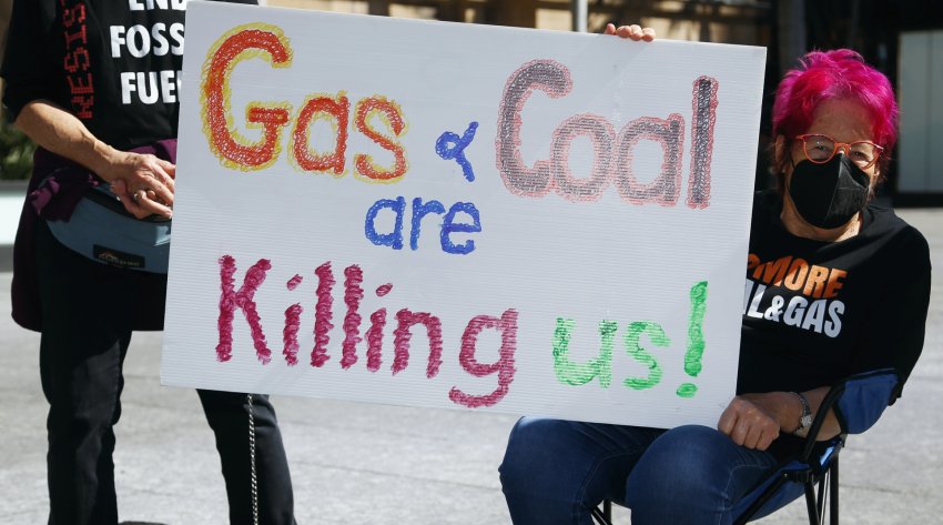 Gas and coal are killing us