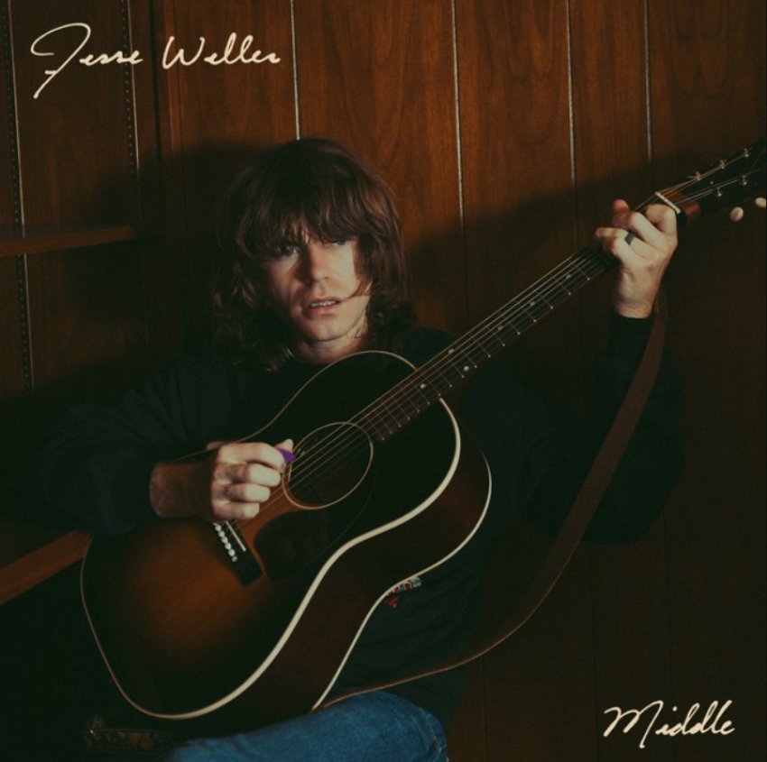 JESSE WELLES - MIDDLE album sleeve