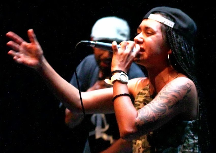 Kaylah Truth and Rival MC.