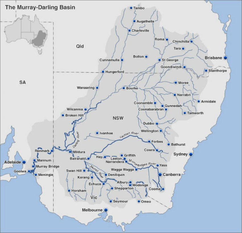 Murray Darling Basin Plan Must Address Colonialism Green Left   Murray Darling Basin Map Data 