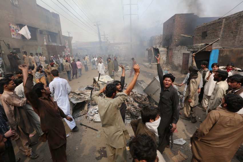 On Mar. 9, 2013, Muslim mobs torched the Christian neighbourhood known as Joseph Colony in Lahore.