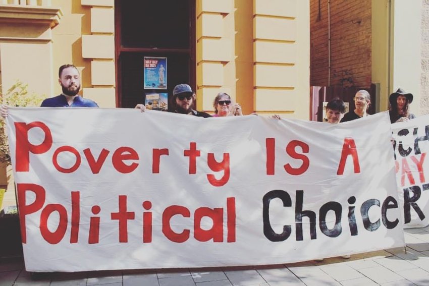 PROTEST: No One Left Behind – Raise The Rate, Albo!! | Green Left