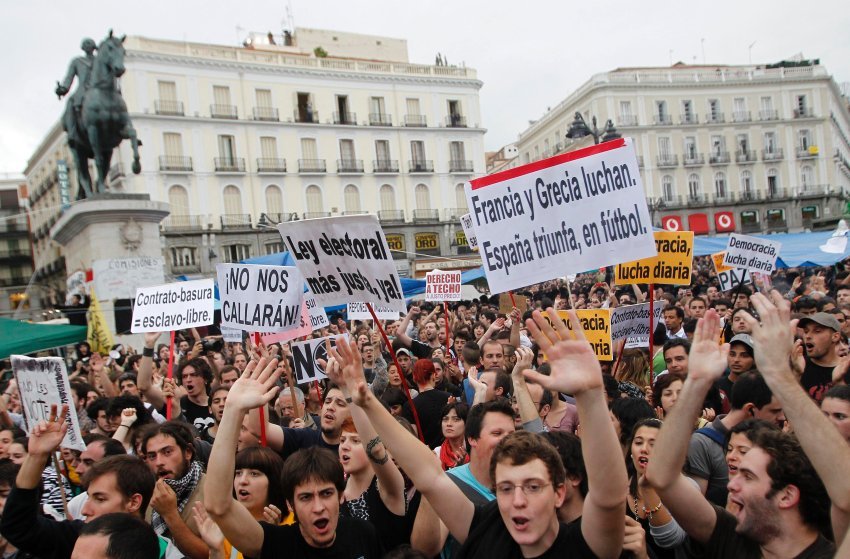 Protests in Spain