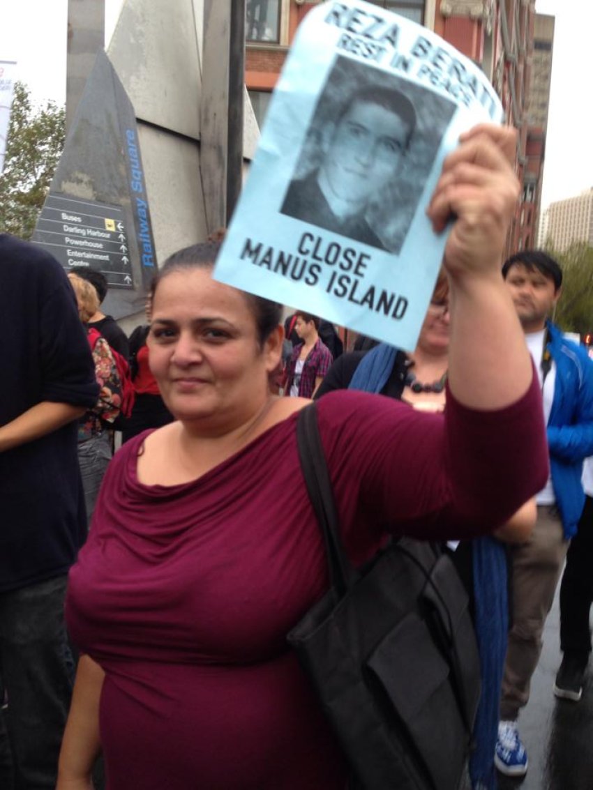 Sydney protests for refugees, February 28.