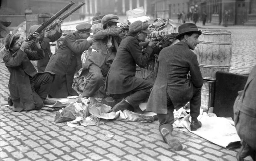 A photograph of the Rising by Walter Doughty.