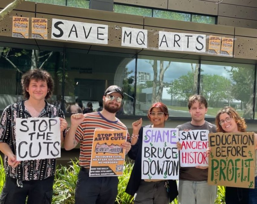 save macquarie arts