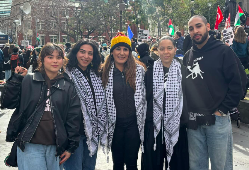 unimelb for palestine activists