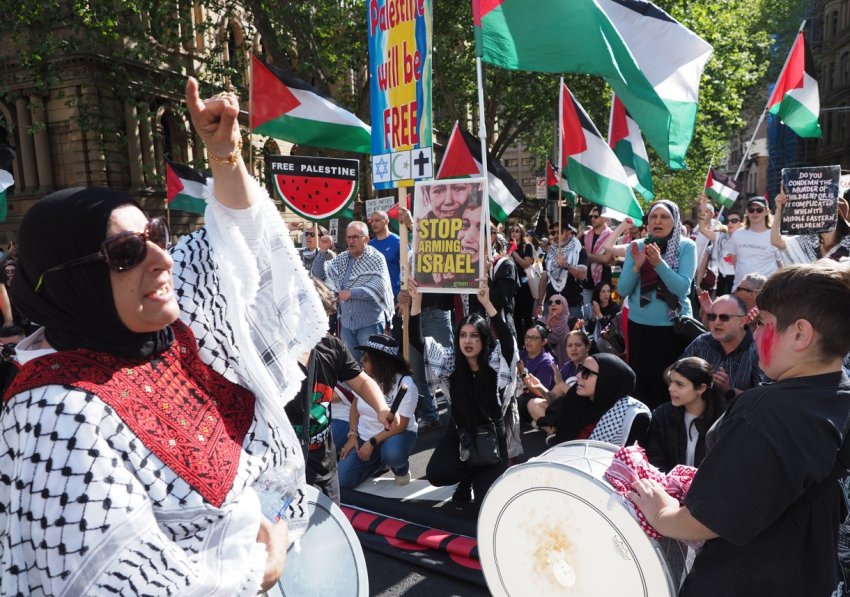 palestine protest in Sydney