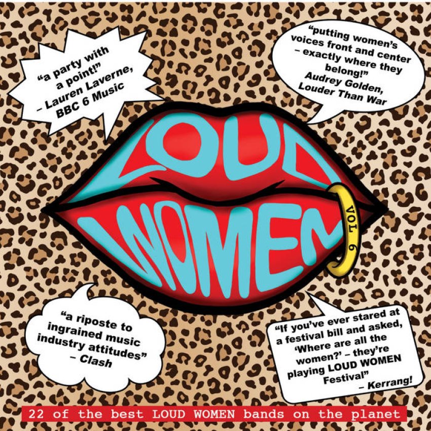 VARIOUS ARTISTS - LOUD WOMEN VOL. 6 album sleeve