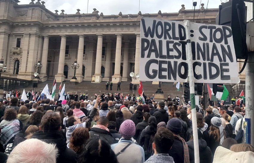 Stop Israel's genocide, Naarm/Melbourne, June 2