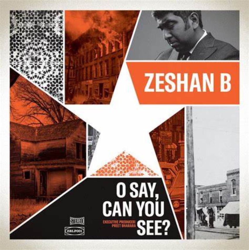 ZESHAN B - O SAY, CAN YOU SEE? album sleeve