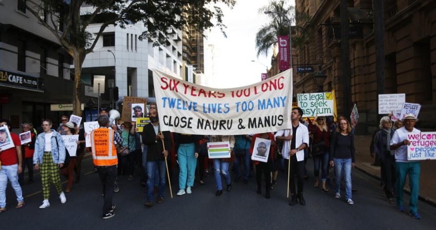 Six Years Too Long Brisbane Rallies For Refugee Rights Green Left 2338