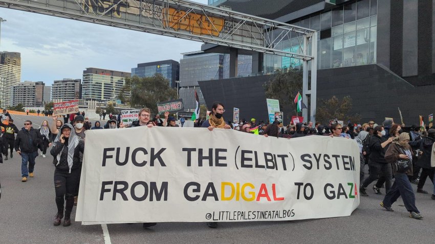 'Fuck the Elbit System', September 11