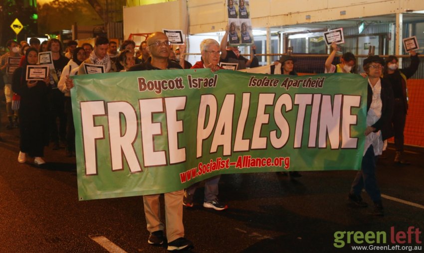 Free Palestine, boycott Israel