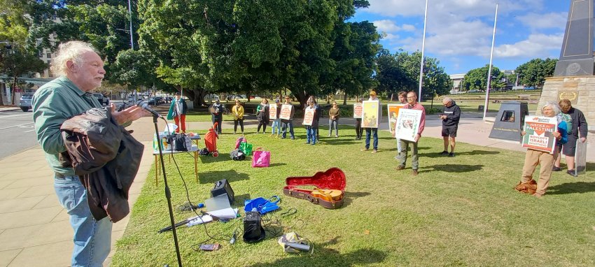 Newcastle rallies for Palestine