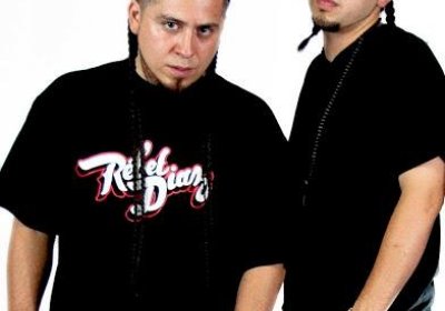 Rodstarz, left, and G1 of Rebel Diaz.